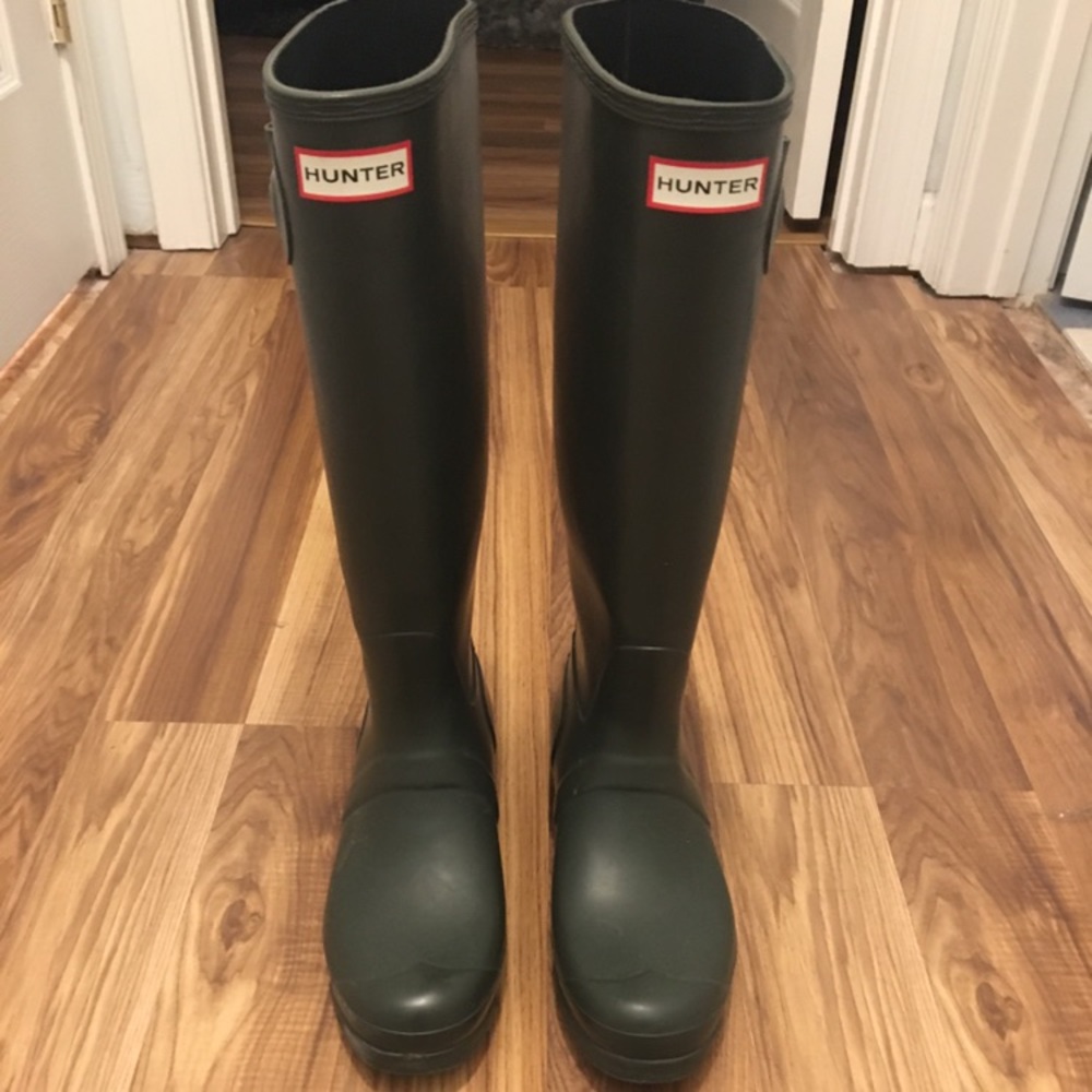 Hunter rain boots